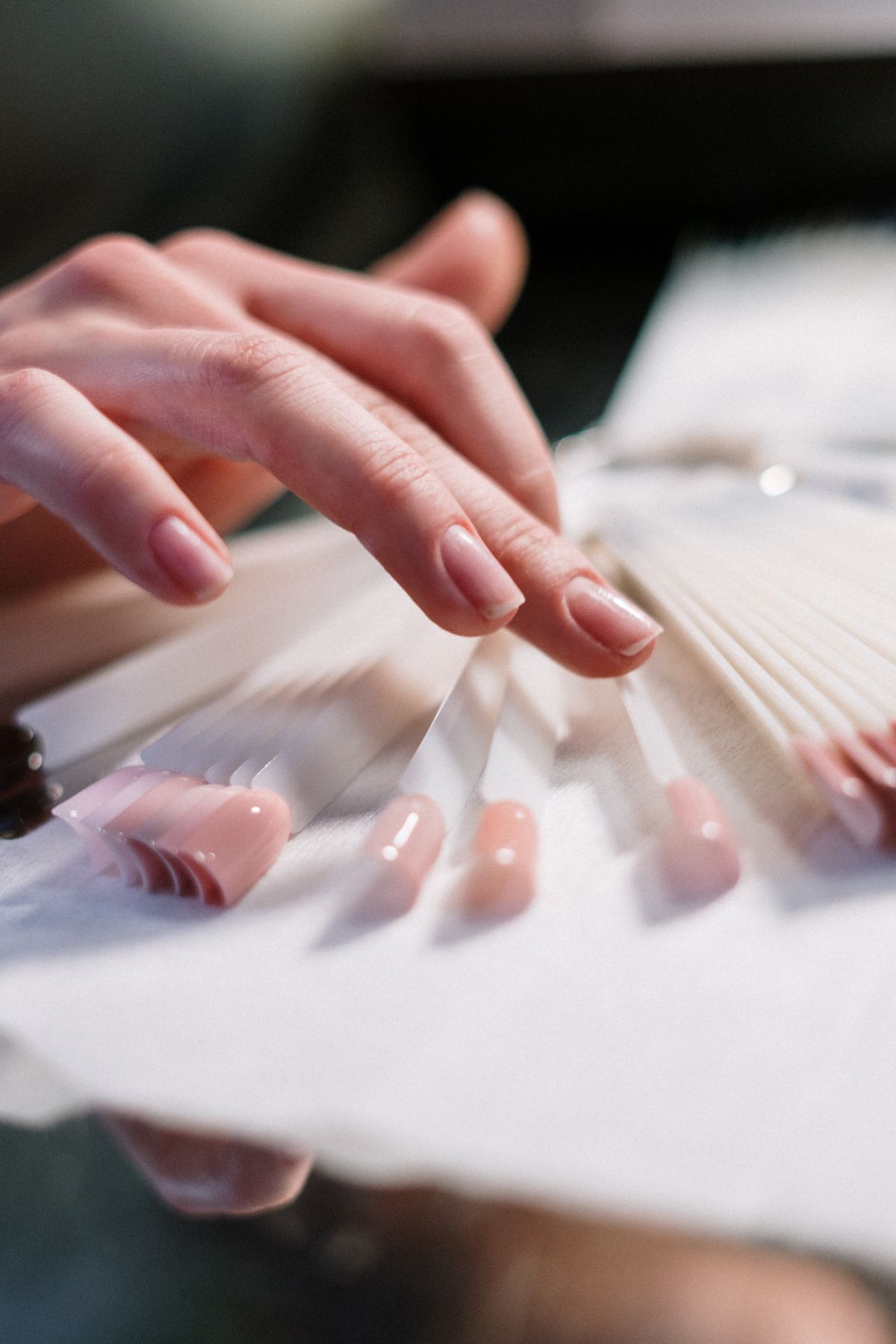 Manicure set at Cute Nail Salon, Wedgwood Seattle